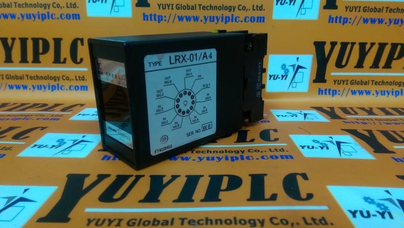YASKAWA LRX-01/A4 RS-422 Controls Receiver - PLC DCS SERVO Control ...